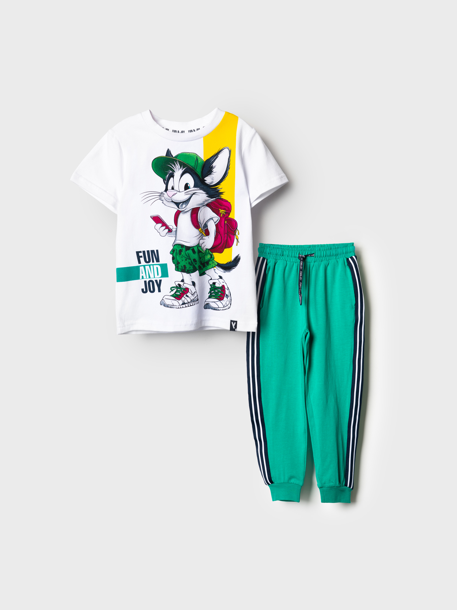 Футболка и брюки PlayToday 12612121 - фото 6