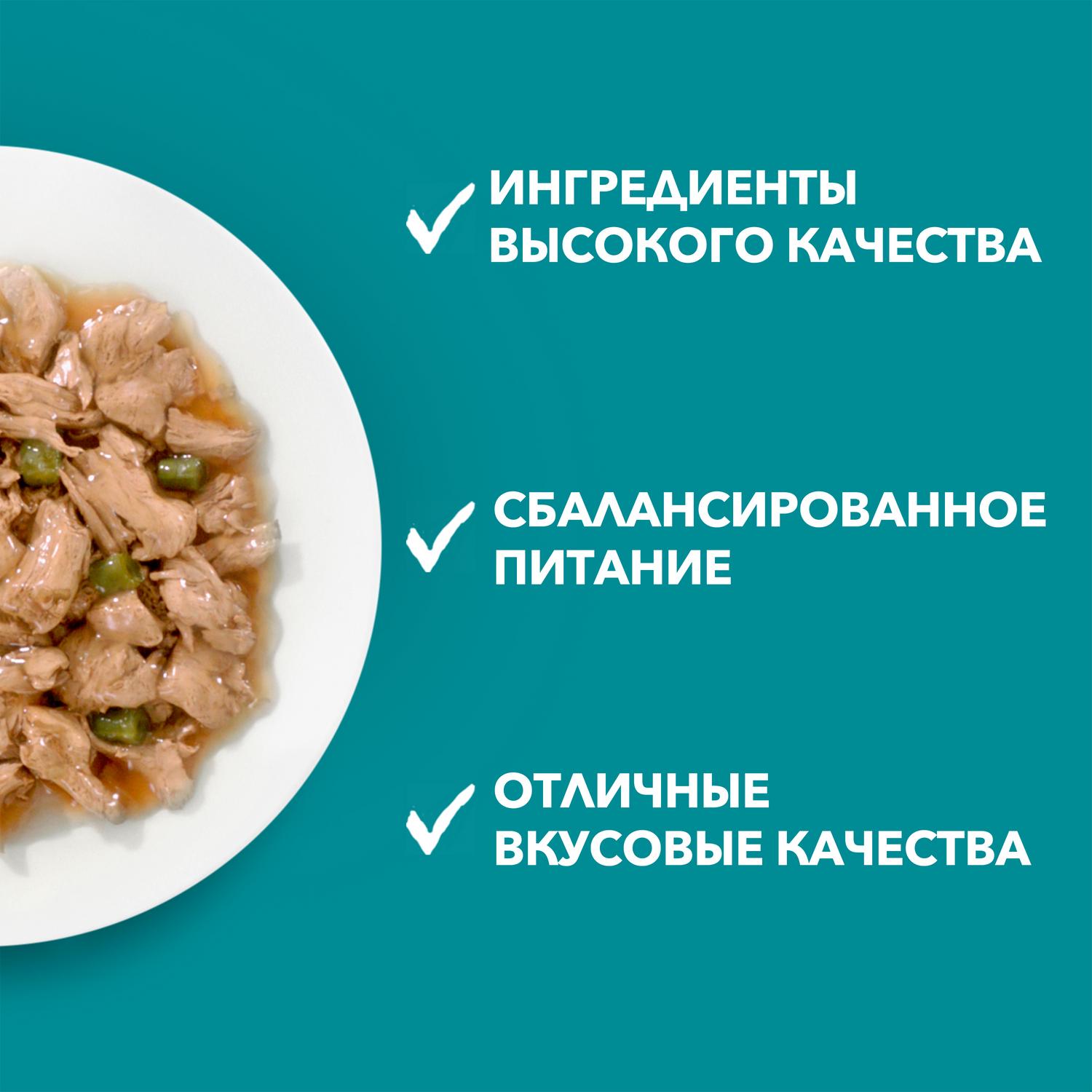Корм для кошек Purina One домашняя курица-морковь 75г - фото 6