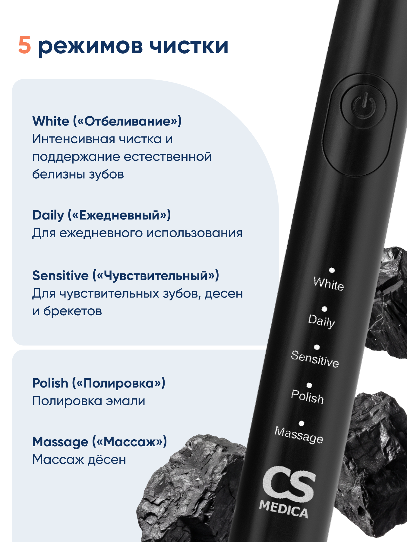 Зубная щетка электрическая CS MEDICA - фото 8
