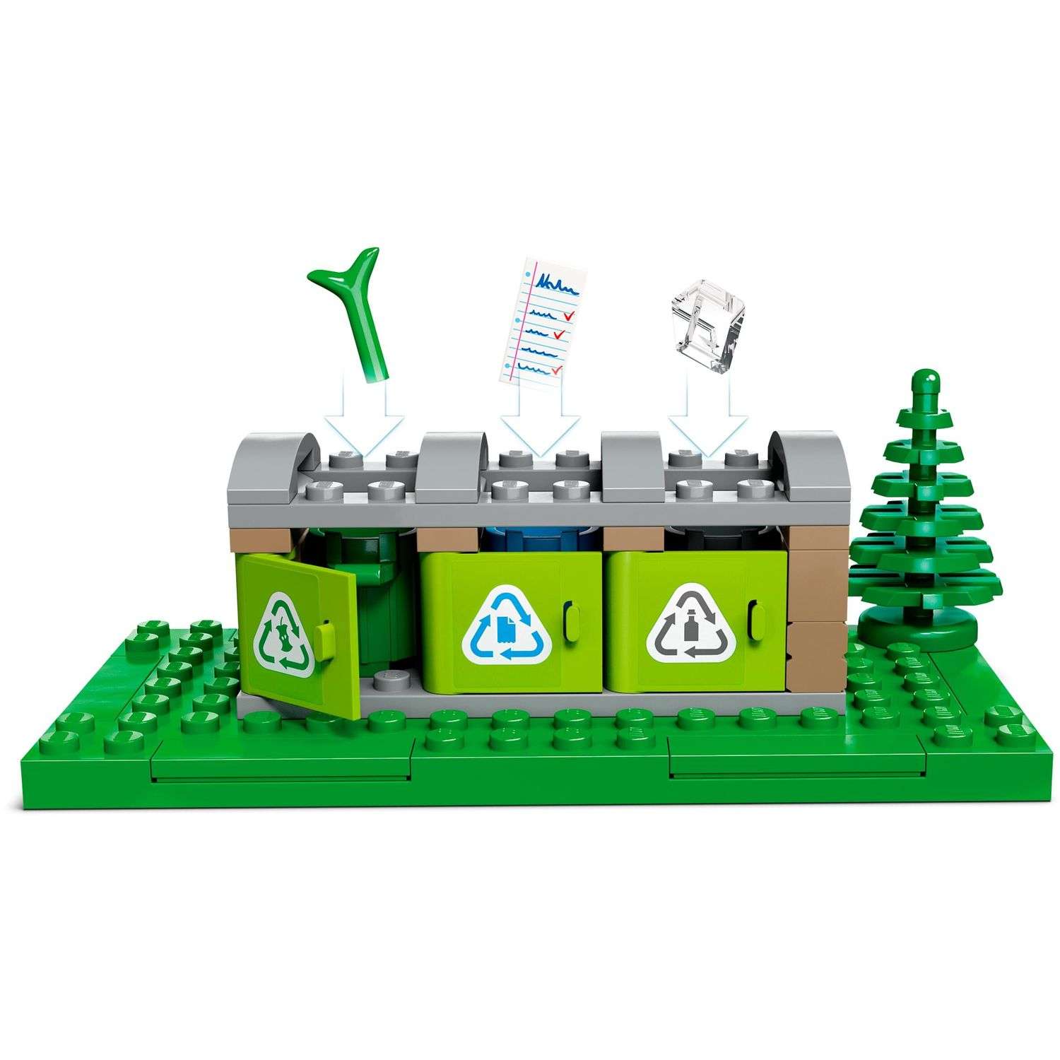 Конструктор LEGO City Recycling Truck 261 дет. - фото 8