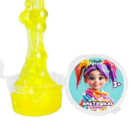 Игрушка-антистресс Слайм Стекло слайм Wow с шариками 50г в ассортименте