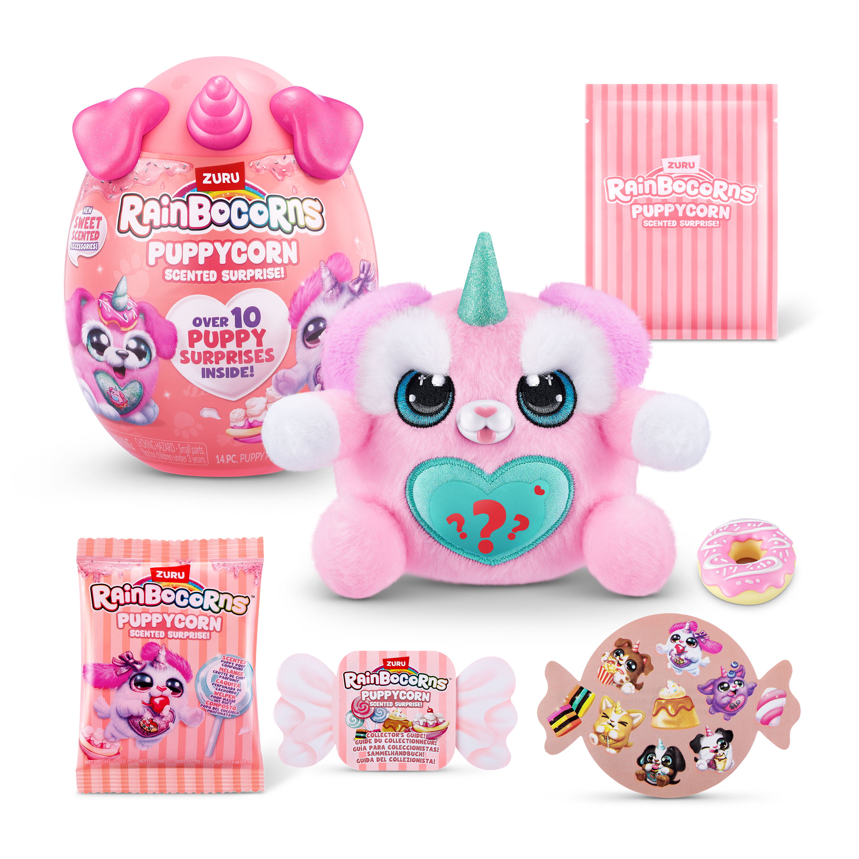 Мягкая игрушка Zuru Rainbocorns собачка Puppycorn в ассортименте - фото 14