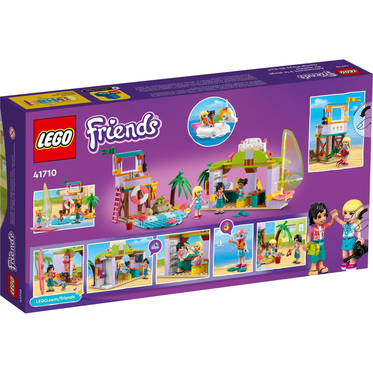 Конструктор LEGO Friends Surfer Beach Fun 288 дет. - фото 8