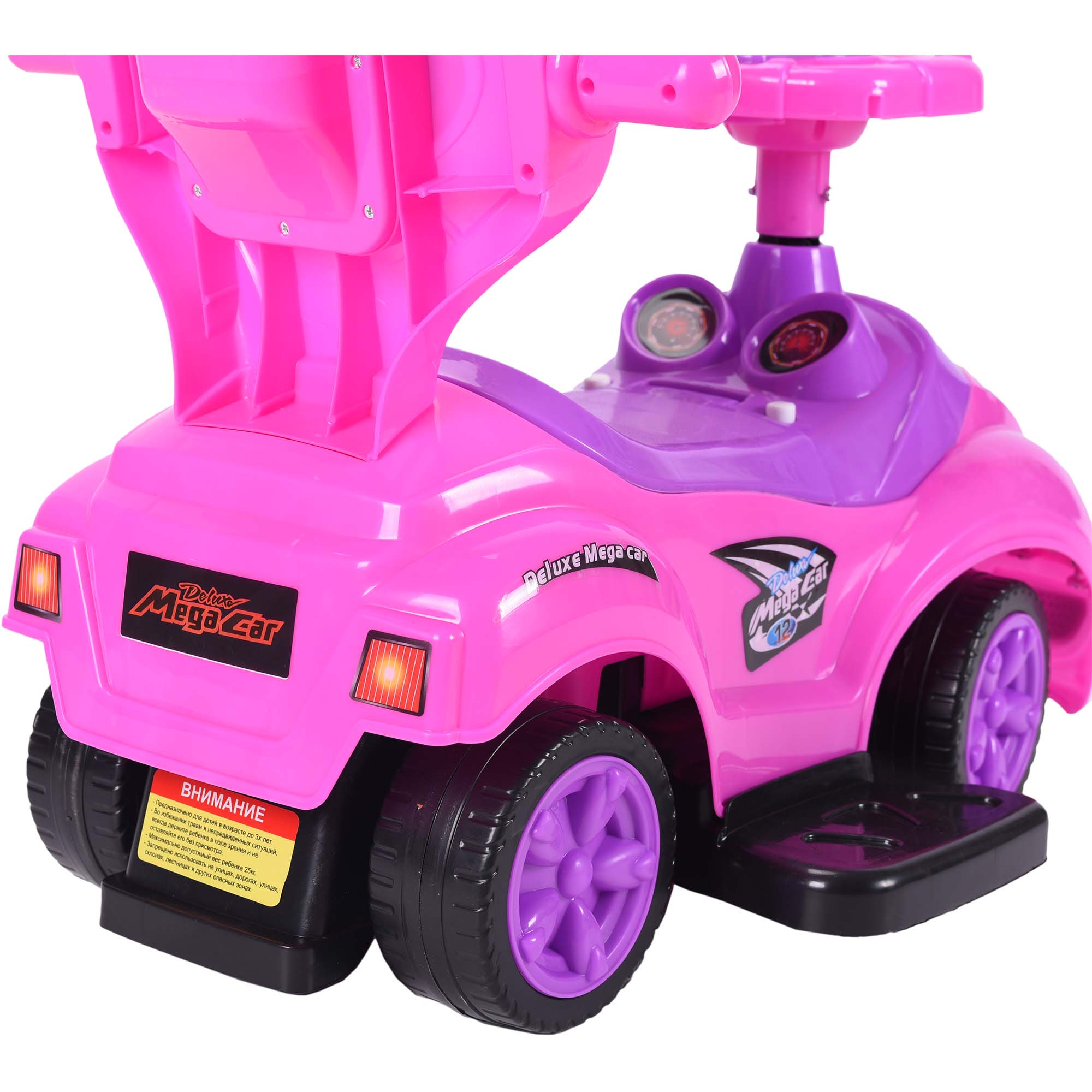 Пушкар Sevillababy Mega Car розовый - фото 10