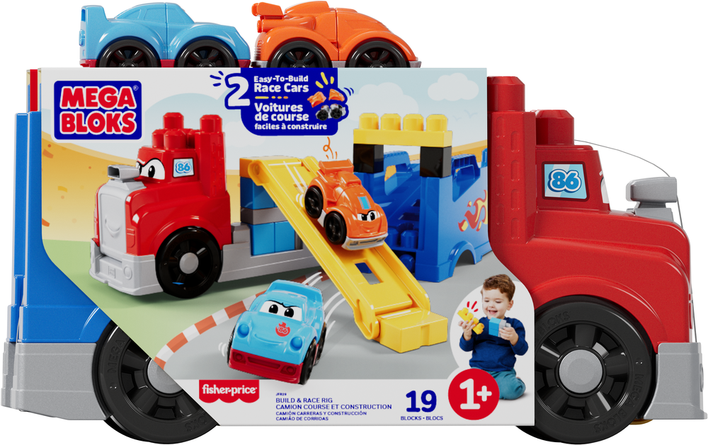 Конструктор Mega Bloks Build & Race Rig 19 дет. - фото 2