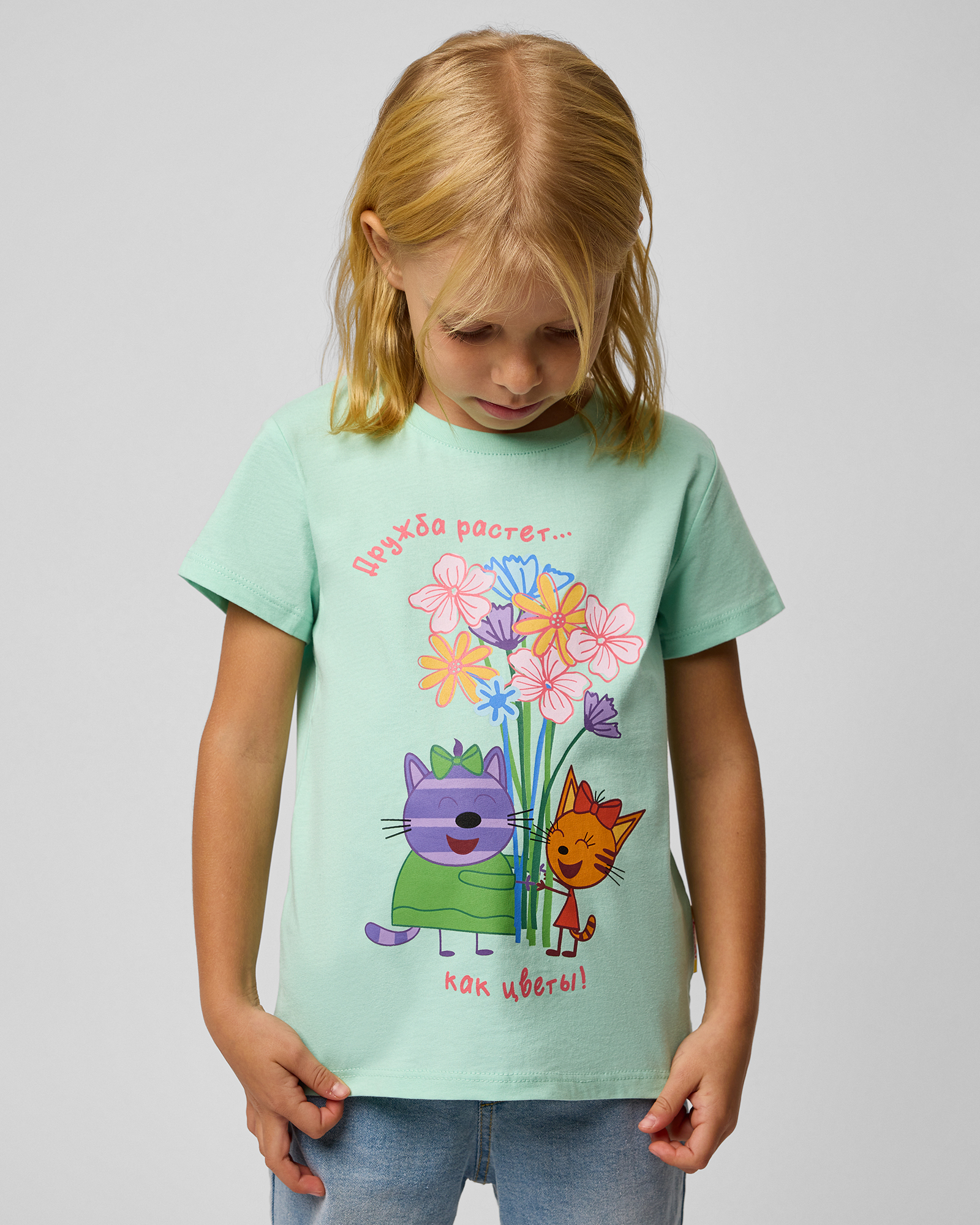 Футболка Три Кота W24LC4ZG 02740kg44 - фото 1