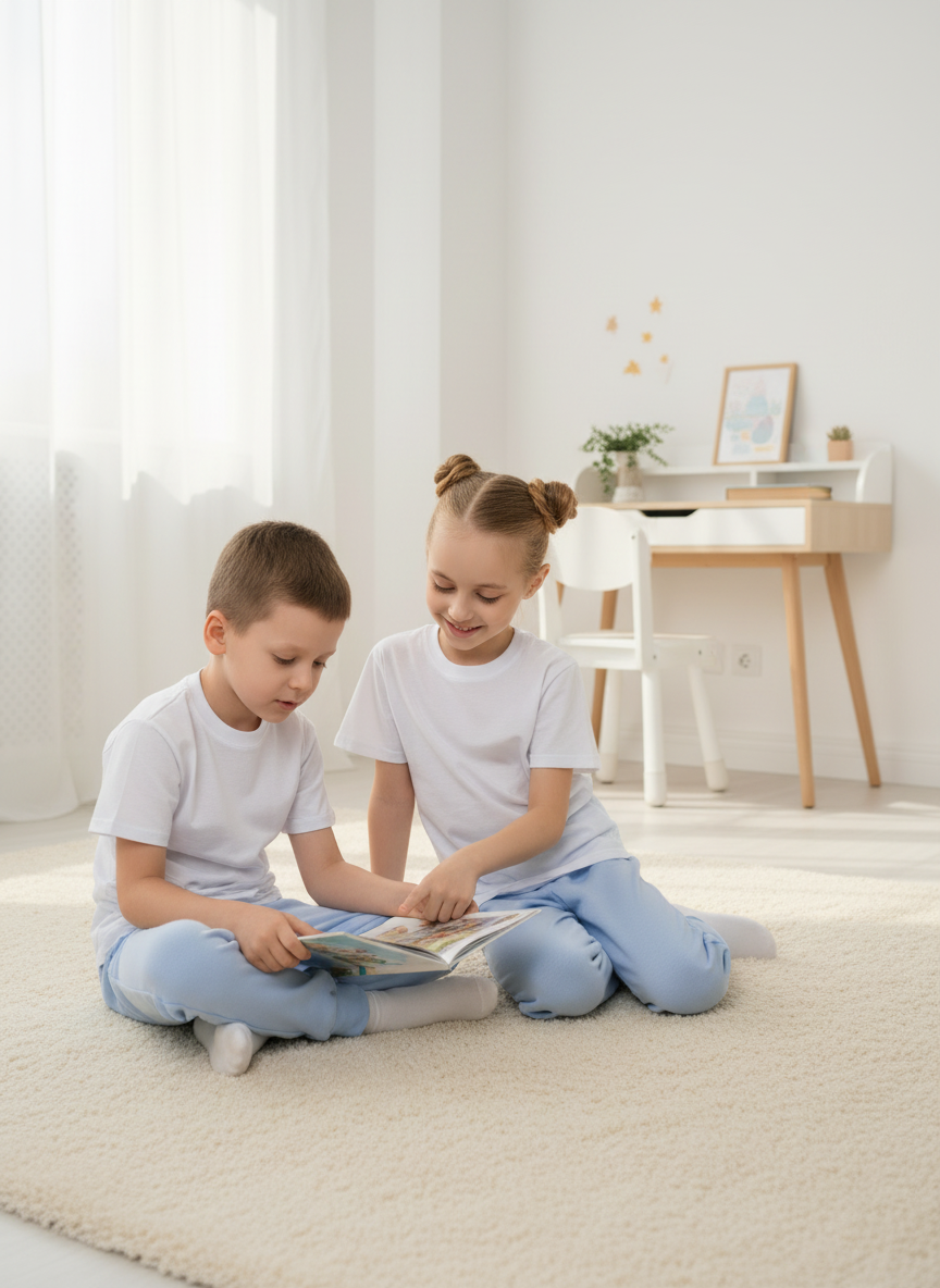 Брюки Утенок 455/1 голубой - фото 2