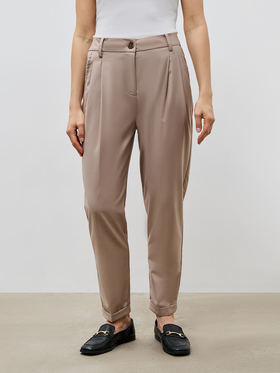 Брюки Baon B2923032/DARK BEIGE - фото 1