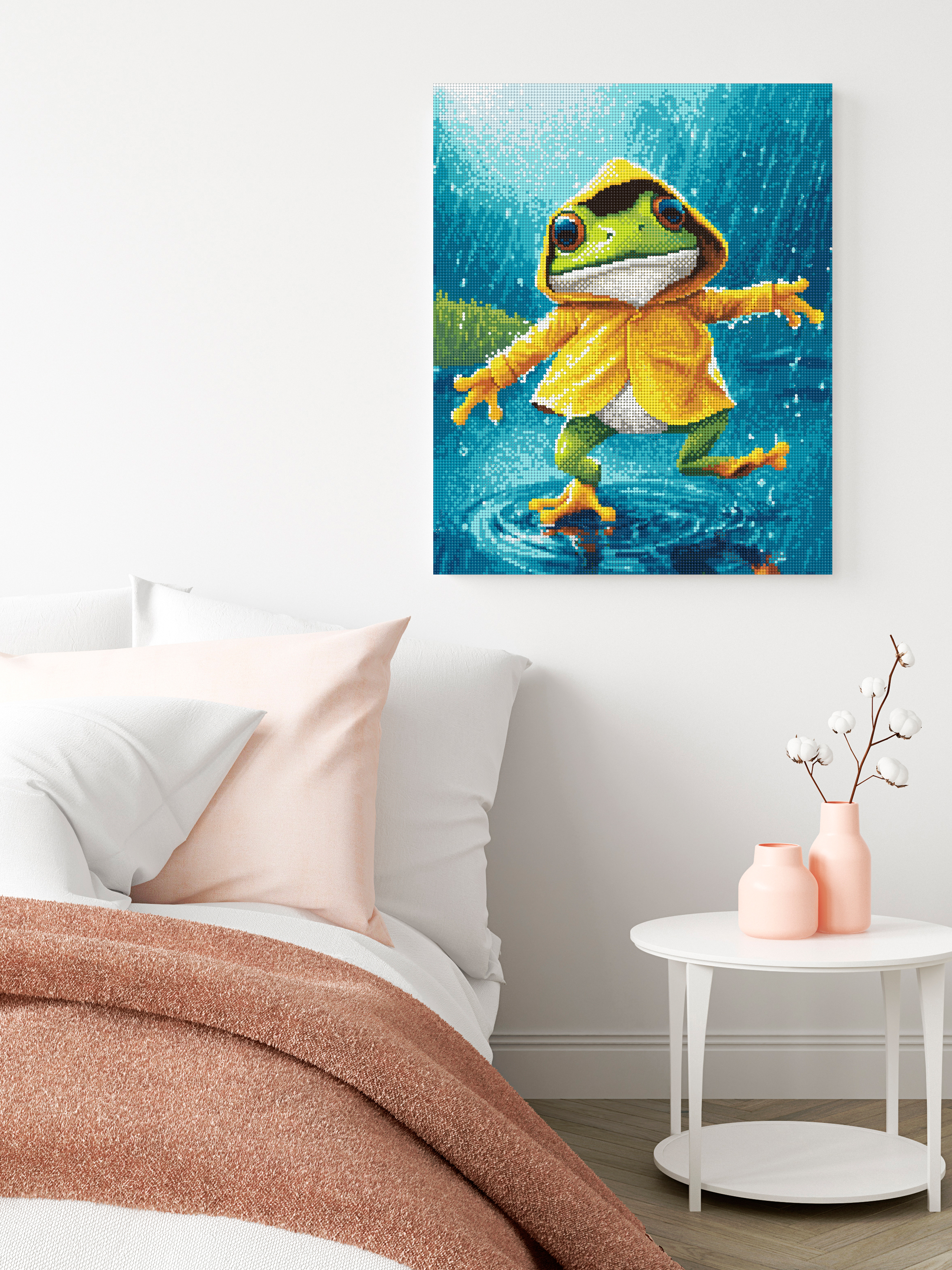 Алмазная мозаика Art sensation Первый дождь в ассортименте - фото 3