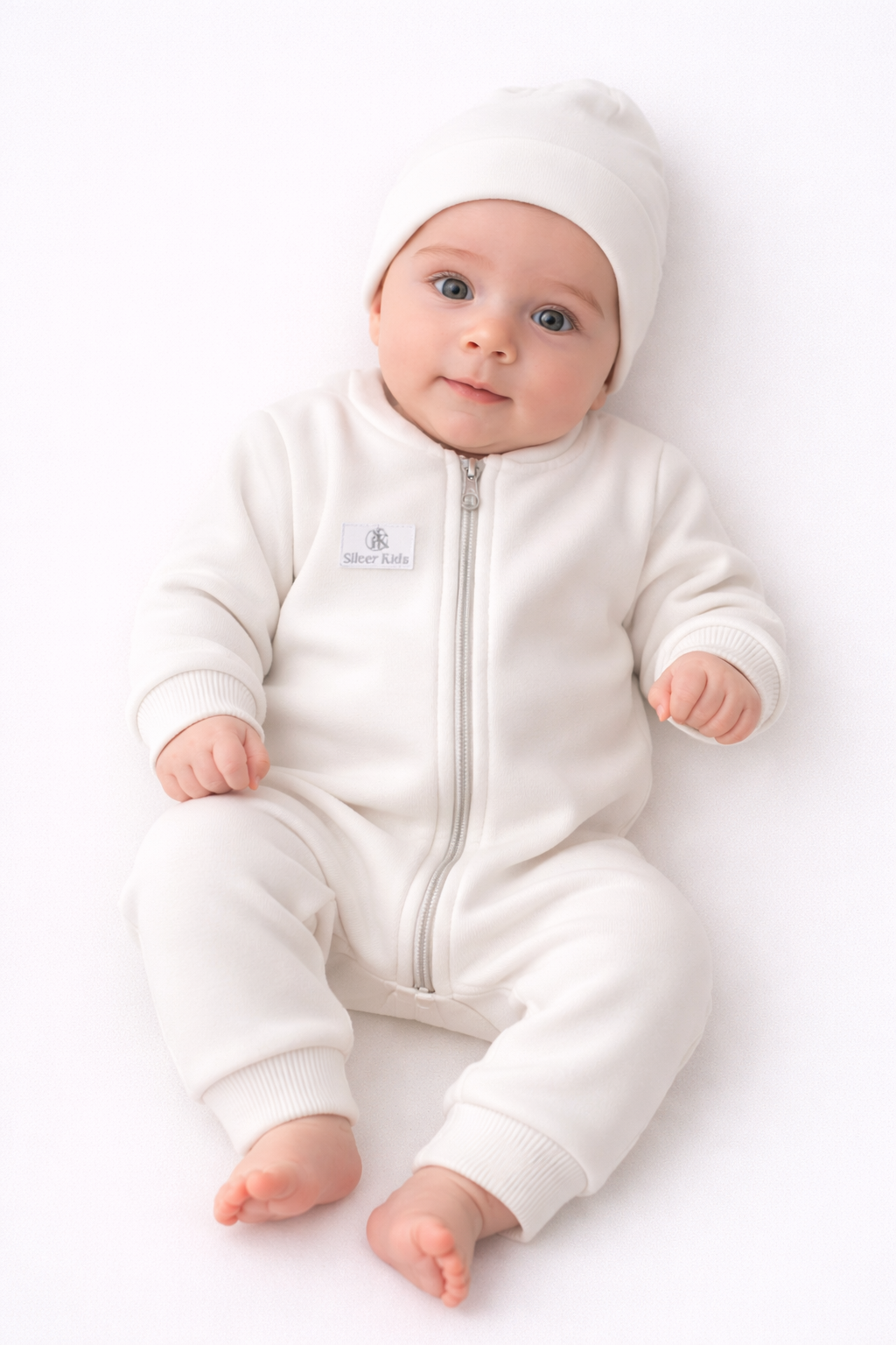 Комбинезон Супер Пупс мод14/молочный - фото 1