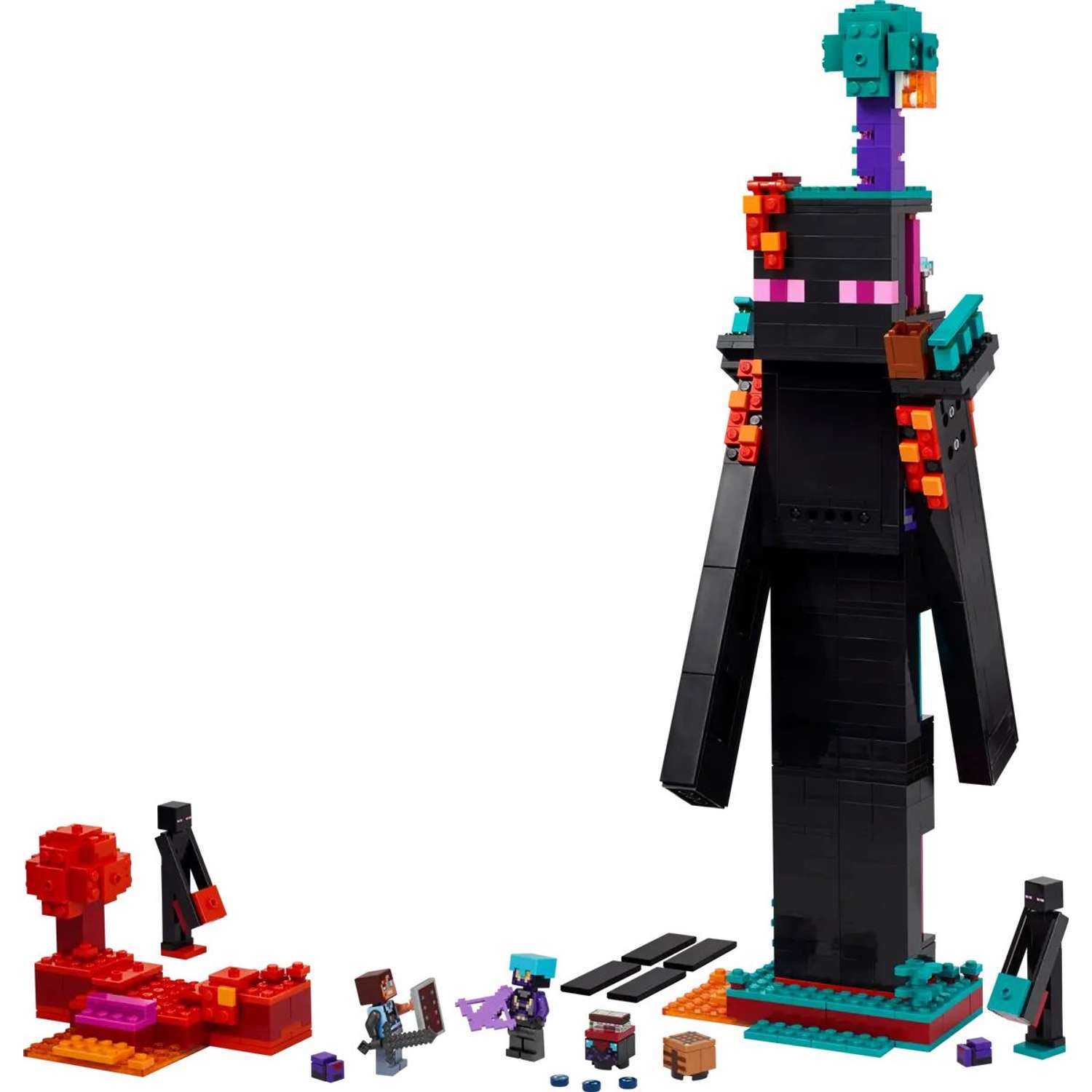 Конструктор LEGO Minecraft Башня Эндермена 867 дет. - фото 2