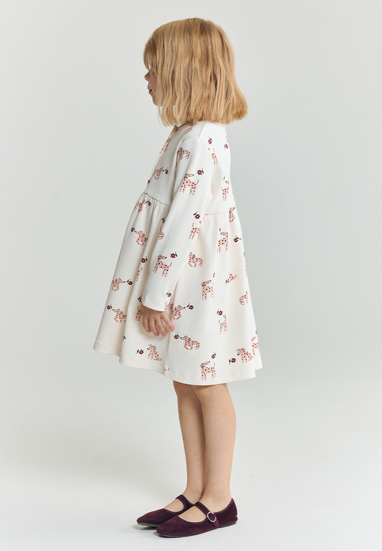 Платье artie W25M10PL-1457D/Молочный - фото 3