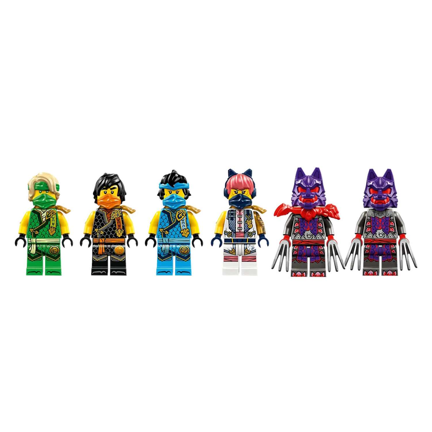 Конструктор LEGO NINJAGO Автомобиль команды ниндзя 576 дет. - фото 7