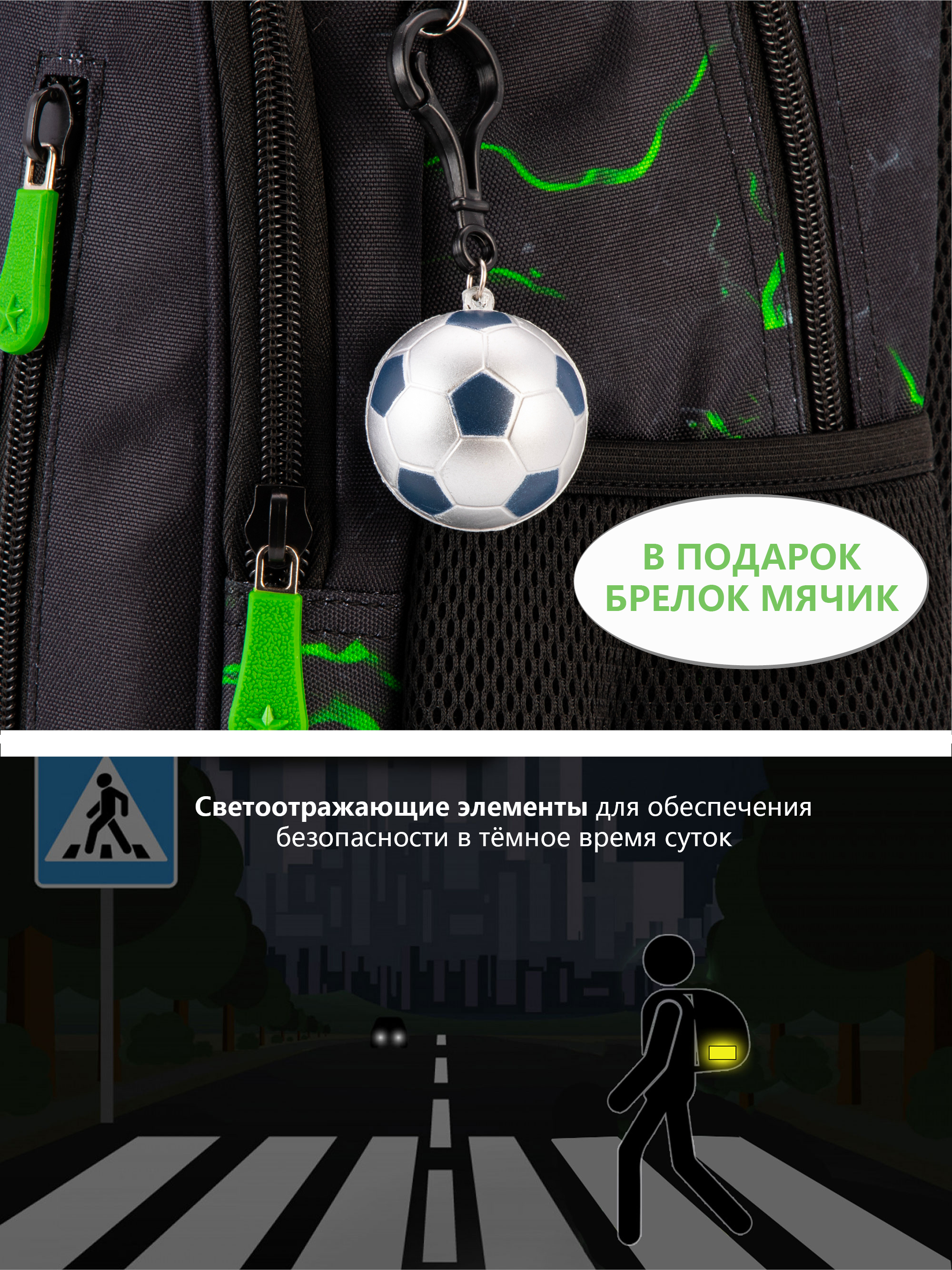 Рюкзак School Standard первокласснику набор 4 в 1 - фото 14