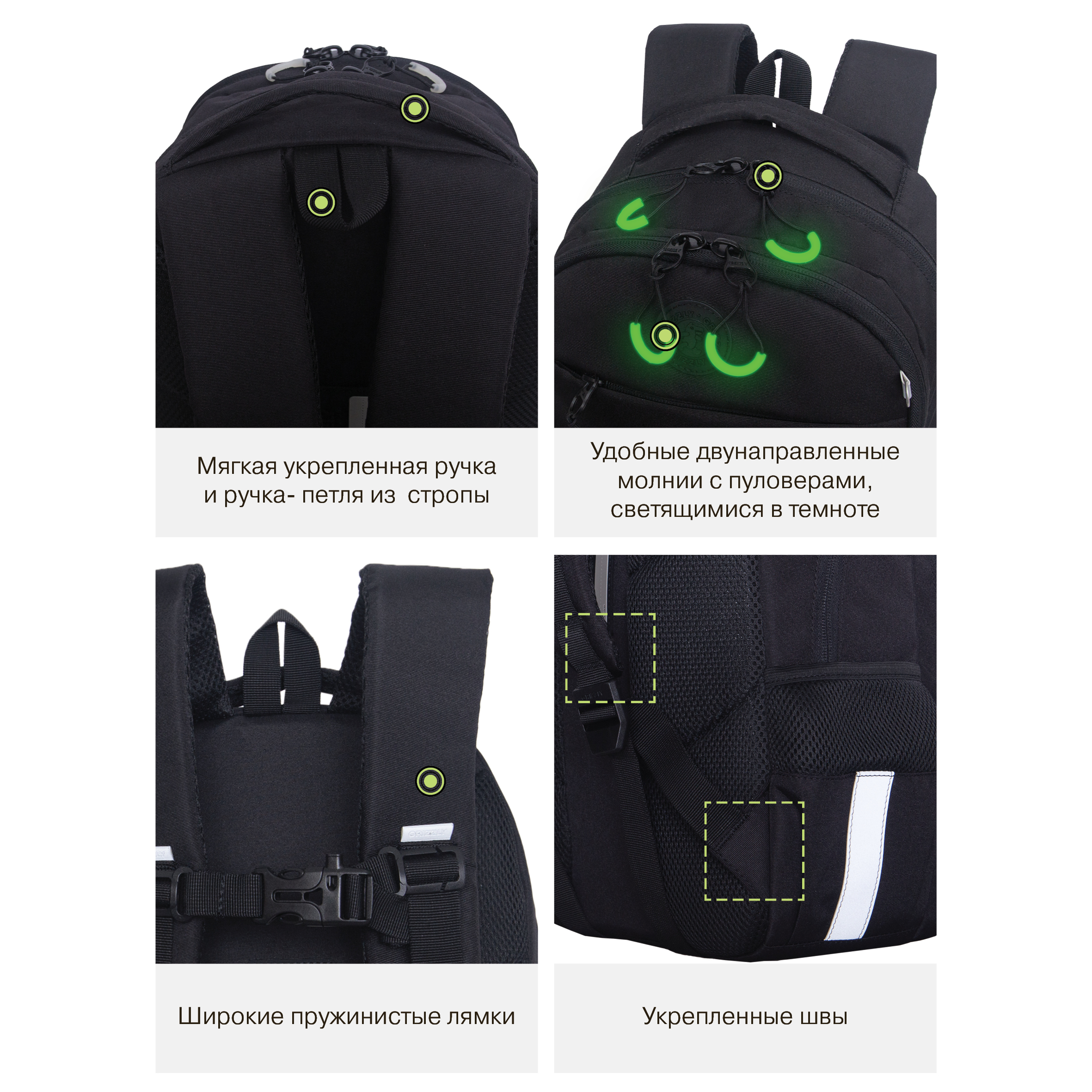 Рюкзак Grizzly для мальчика - фото 12