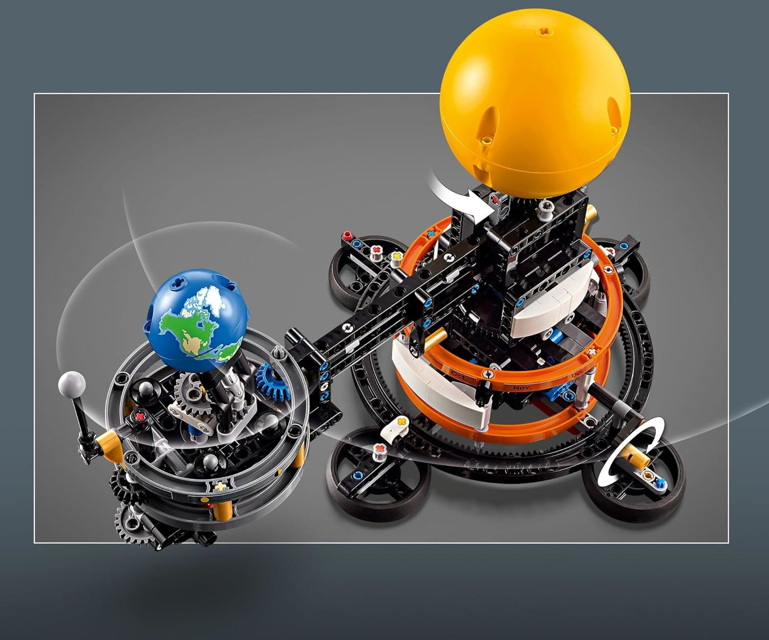 Конструктор LEGO Technic Земля и Луна на орбите блочный - фото 5