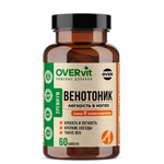 Веноцит диосмин гесперидин OVER бад для вен и сосудов от варикоза отеков и тяжести в ногах 60 капсул