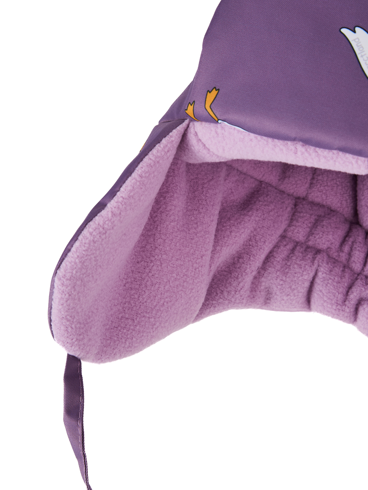 Шапка-ушанка Arctland 869d_виноград - фото 3