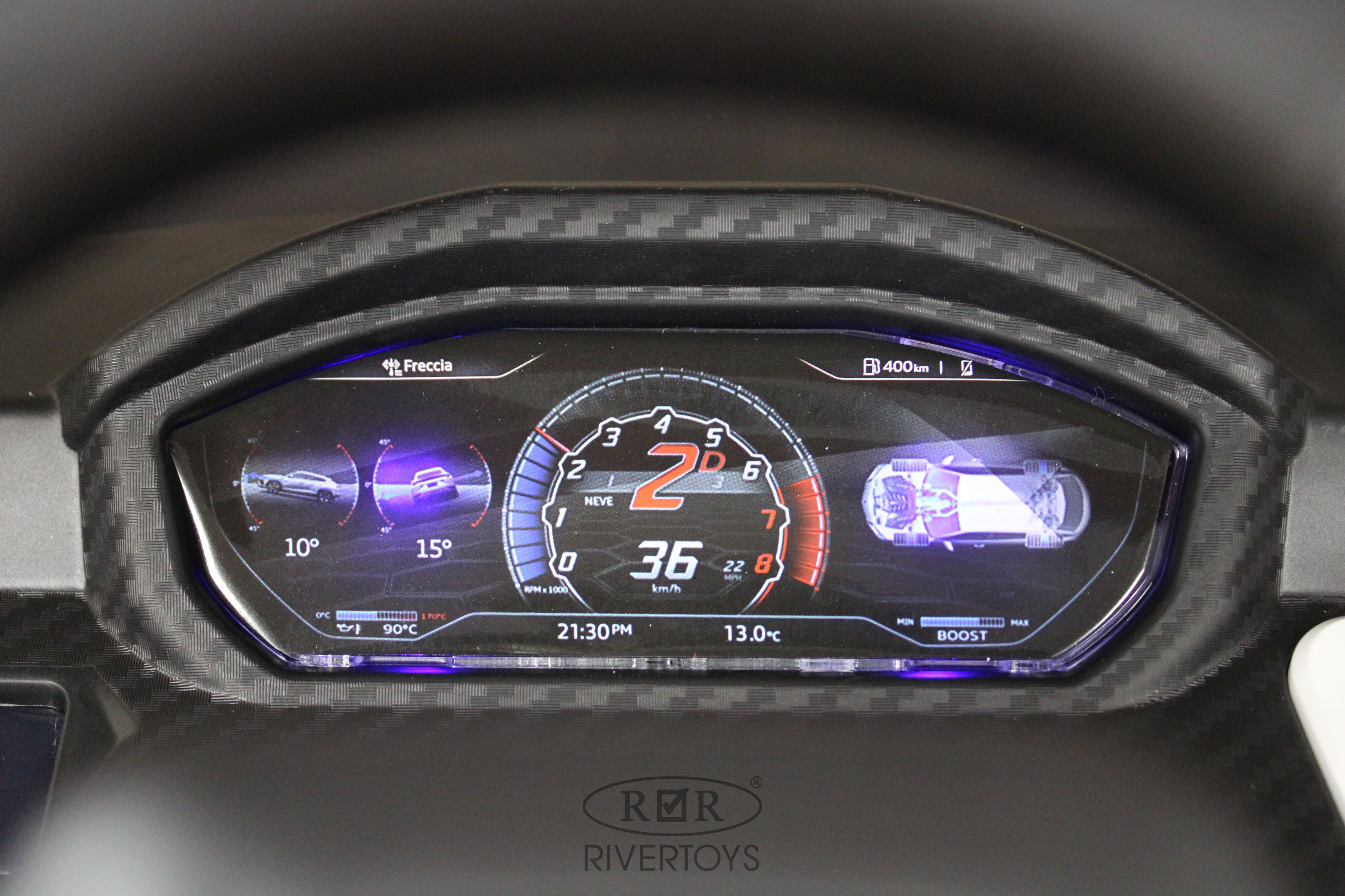 Электромобиль RIVERTOYS E777EE-ORANGE С пультом ДУ - фото 10