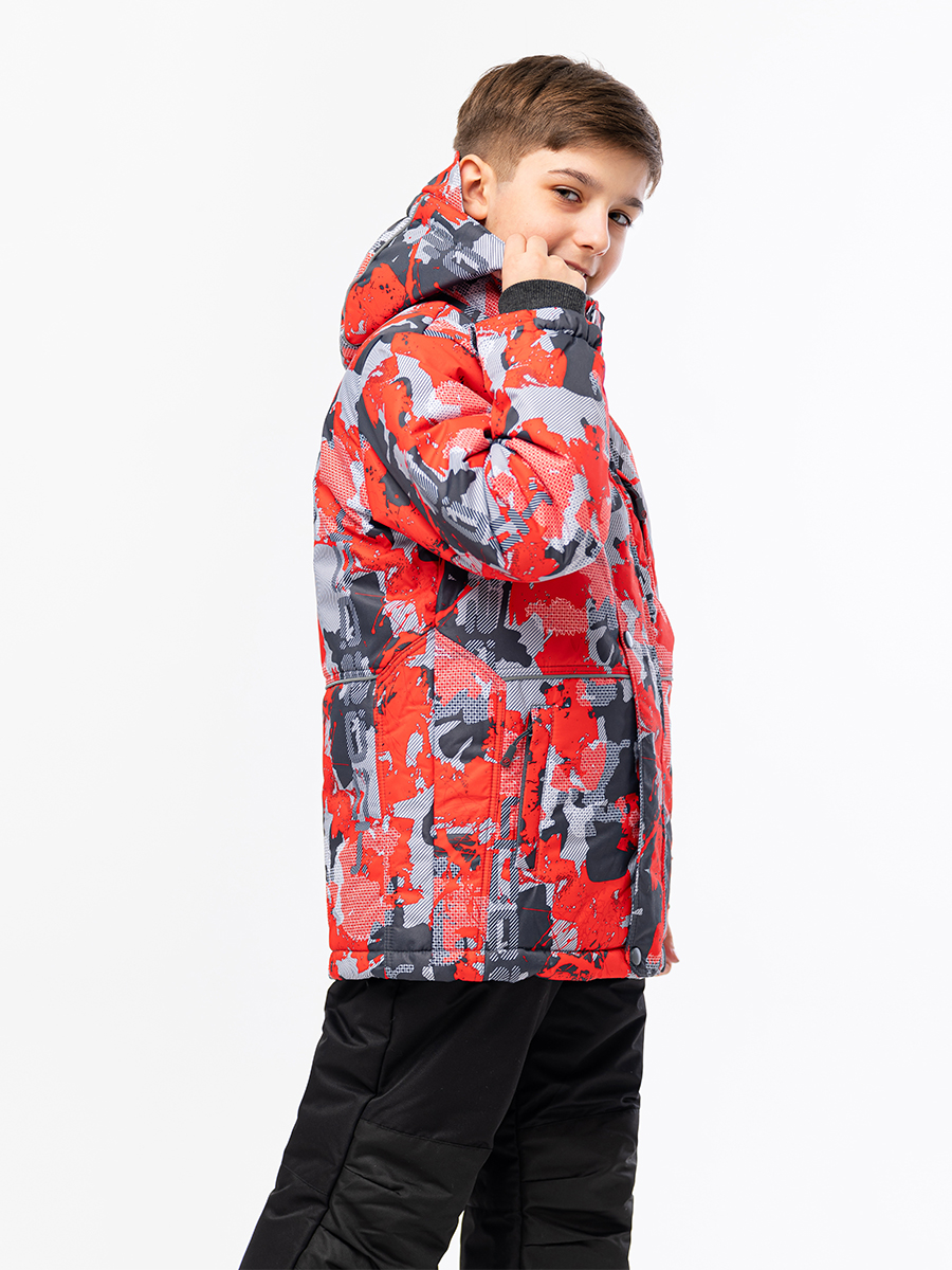 Костюм зимний RODOS М-195_Глобус/Красный - фото 4