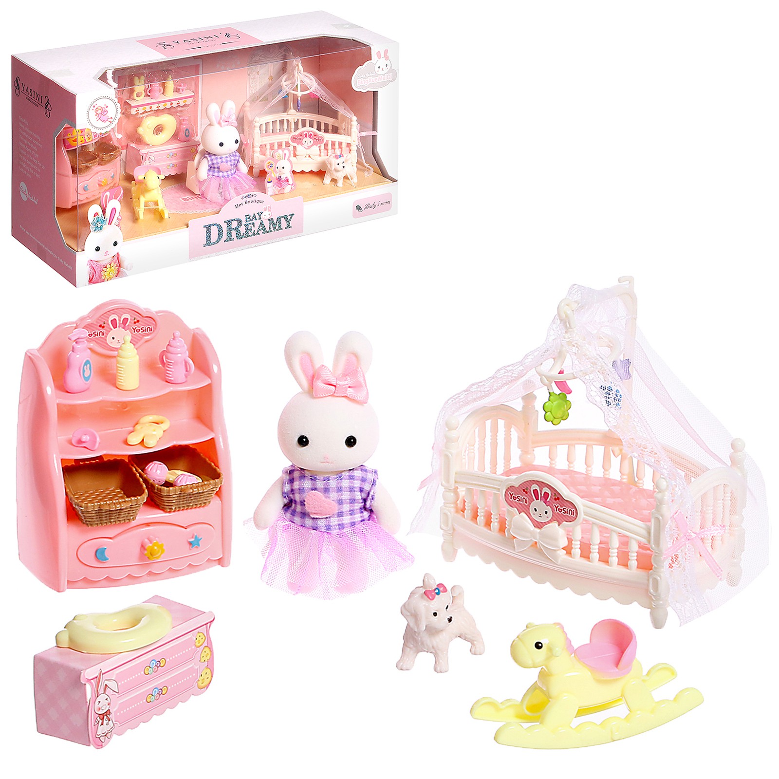 Изображение товара Домик для кукол Happy Valley с мебелью Изображение товара Домик для кукол Happy Valley с мебелью