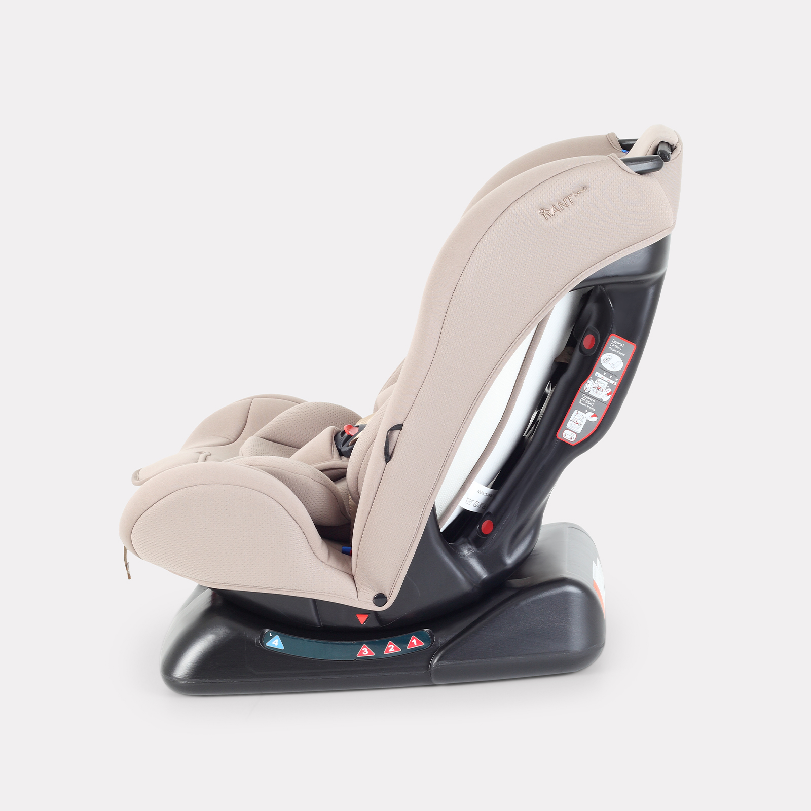 Автокресло Rant Basic Rally Next 0+/1/2 (0-25 кг) бежевый - фото 5