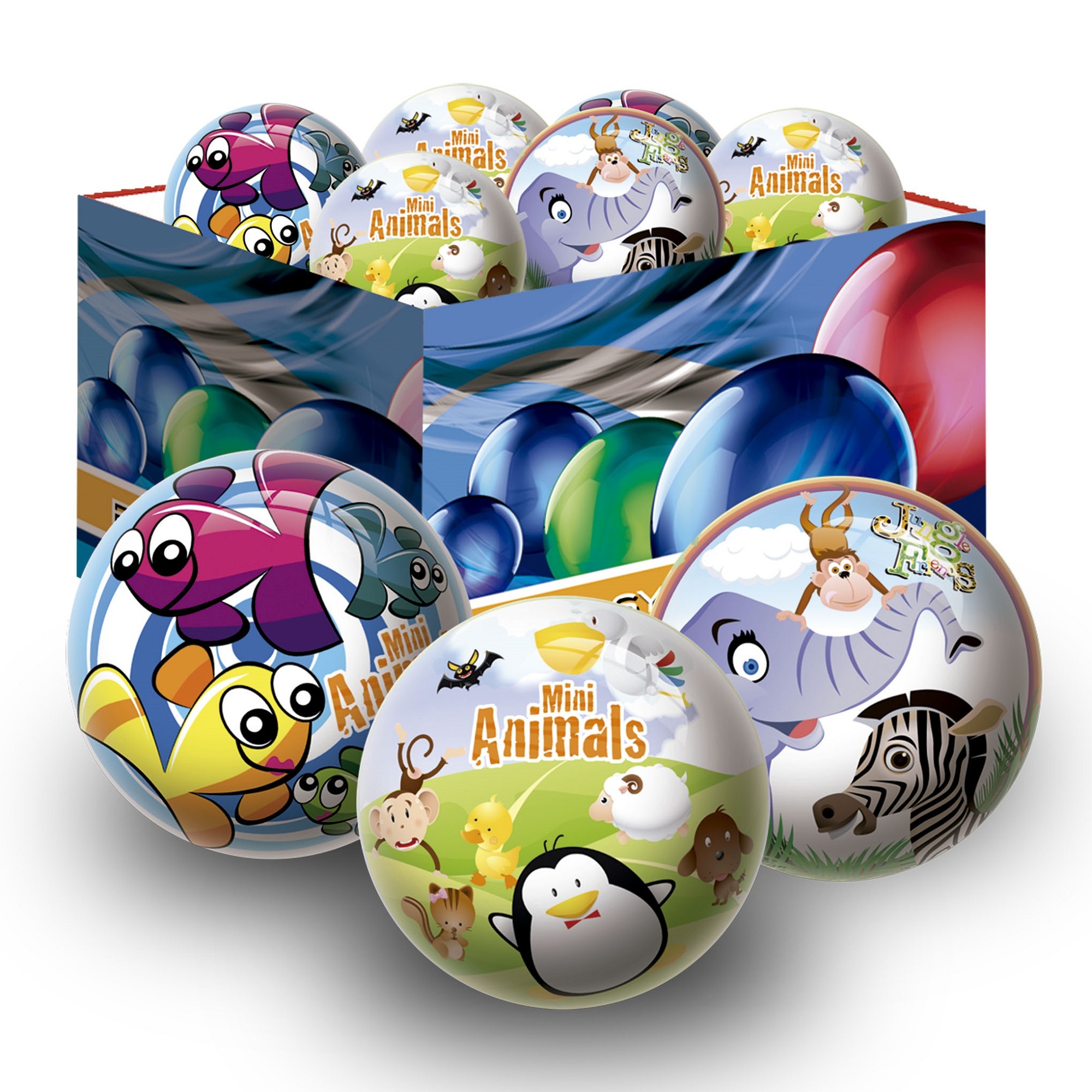 Детский мяч Unice Животный мир в ассортименте - фото 4