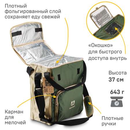 Термосумка Арктика 20 литров для напитков и продуктов