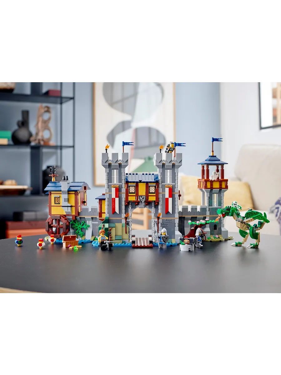 Конструктор LEGO Creator Средневековый замок 1426 дет. - фото 18