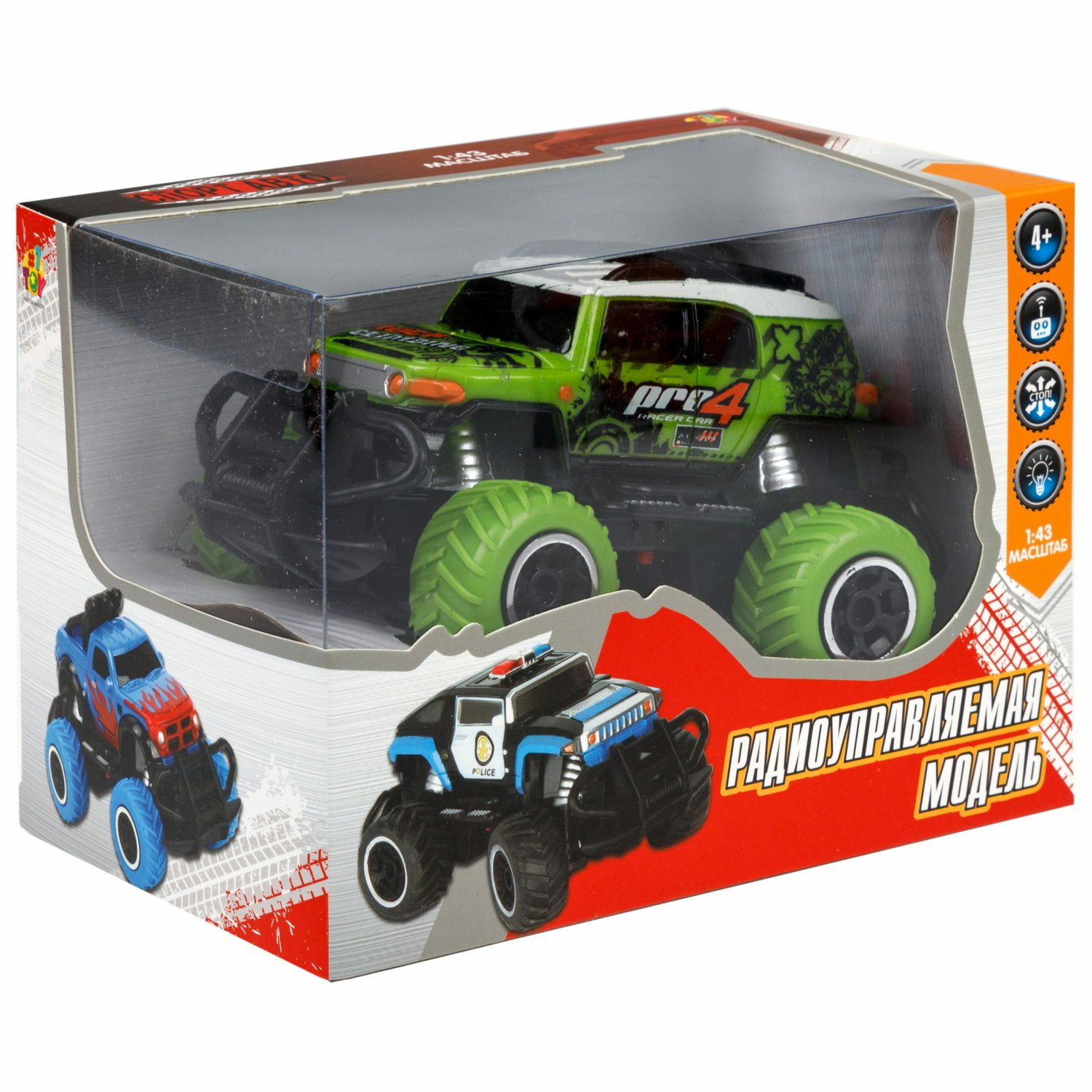 Автомобиль РУ №1TOY 1:43 в ассортименте - фото 10