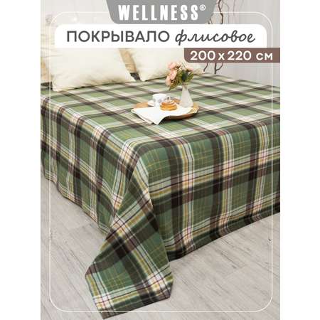 Покрывало Wellness Тайга флис 200 x 220 см