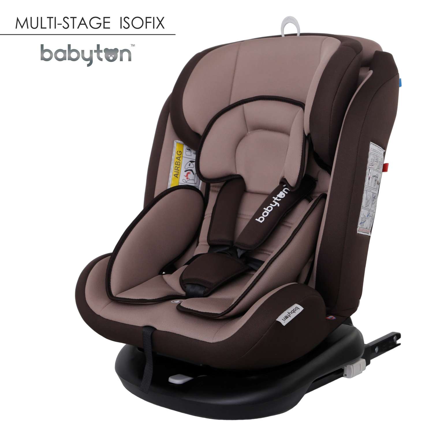 Автокресло Babyton Multi-Stage Mokko Isofix 0+/1/2/3 (0-36 кг) - фото 1