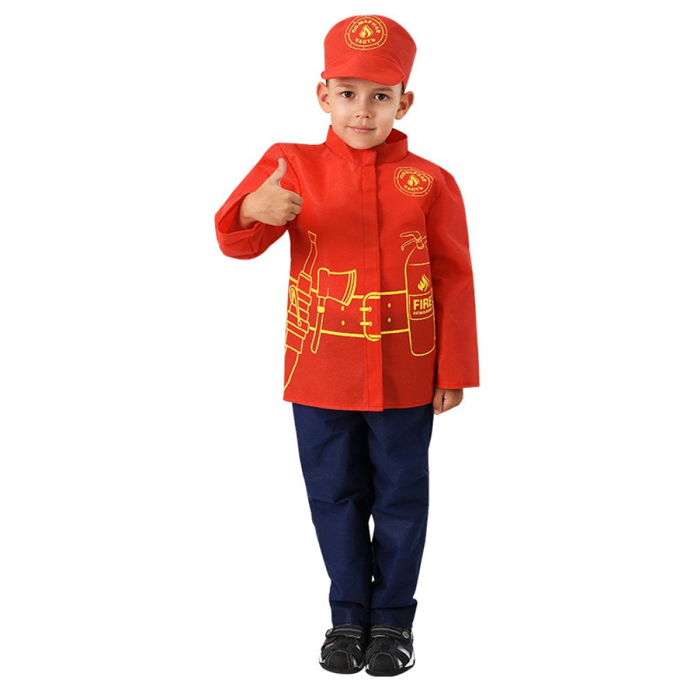 Игрушка Leader Пожарный (экипировка, костюм) - фото 1