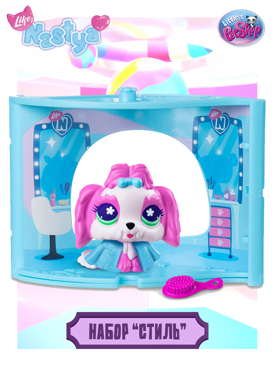 Фигурка Littlest Pet Shop Уголок салон красоты - фото 1