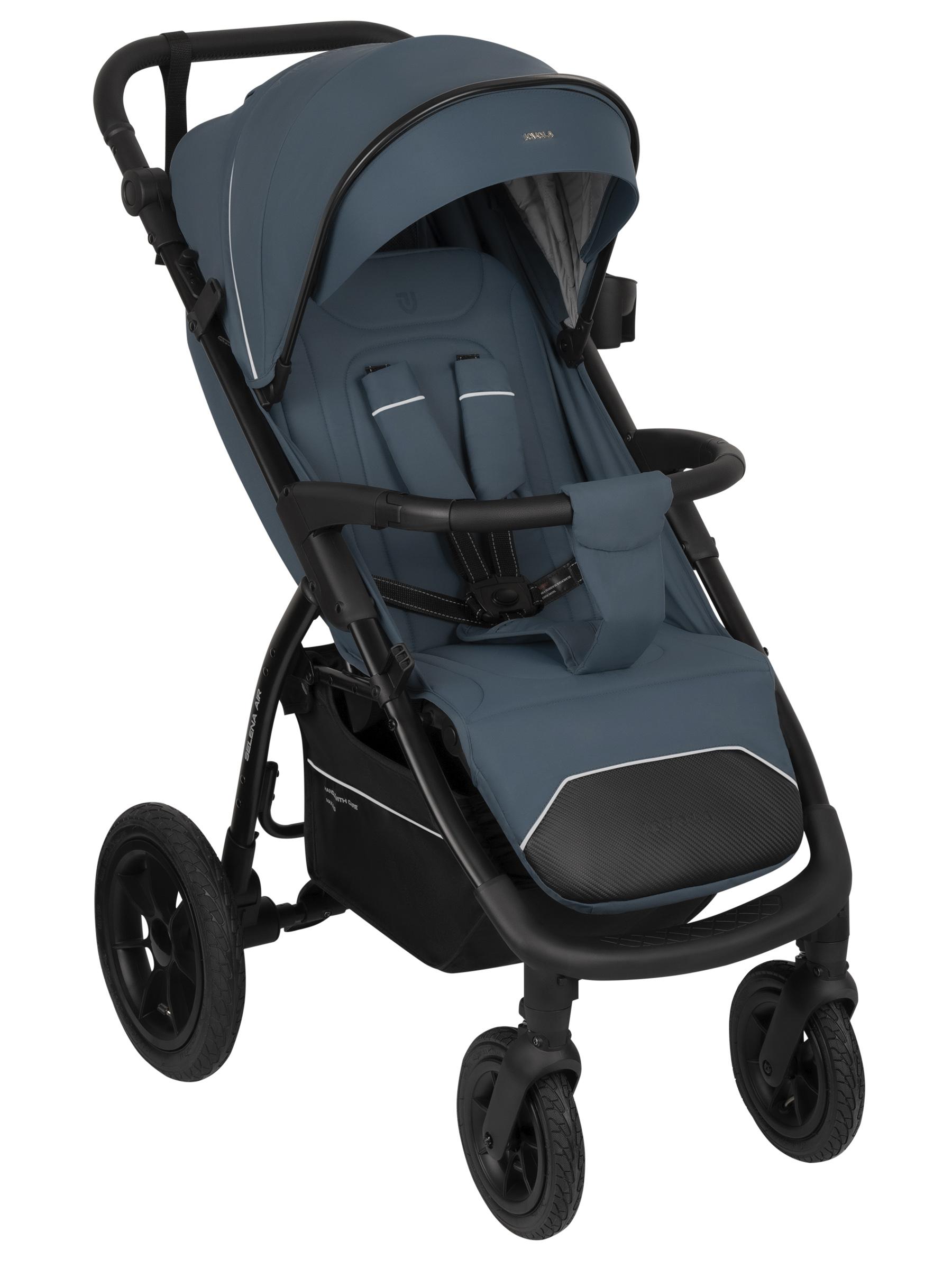 Коляска прогулочная JOVOLA Selena Air new синий - фото 4