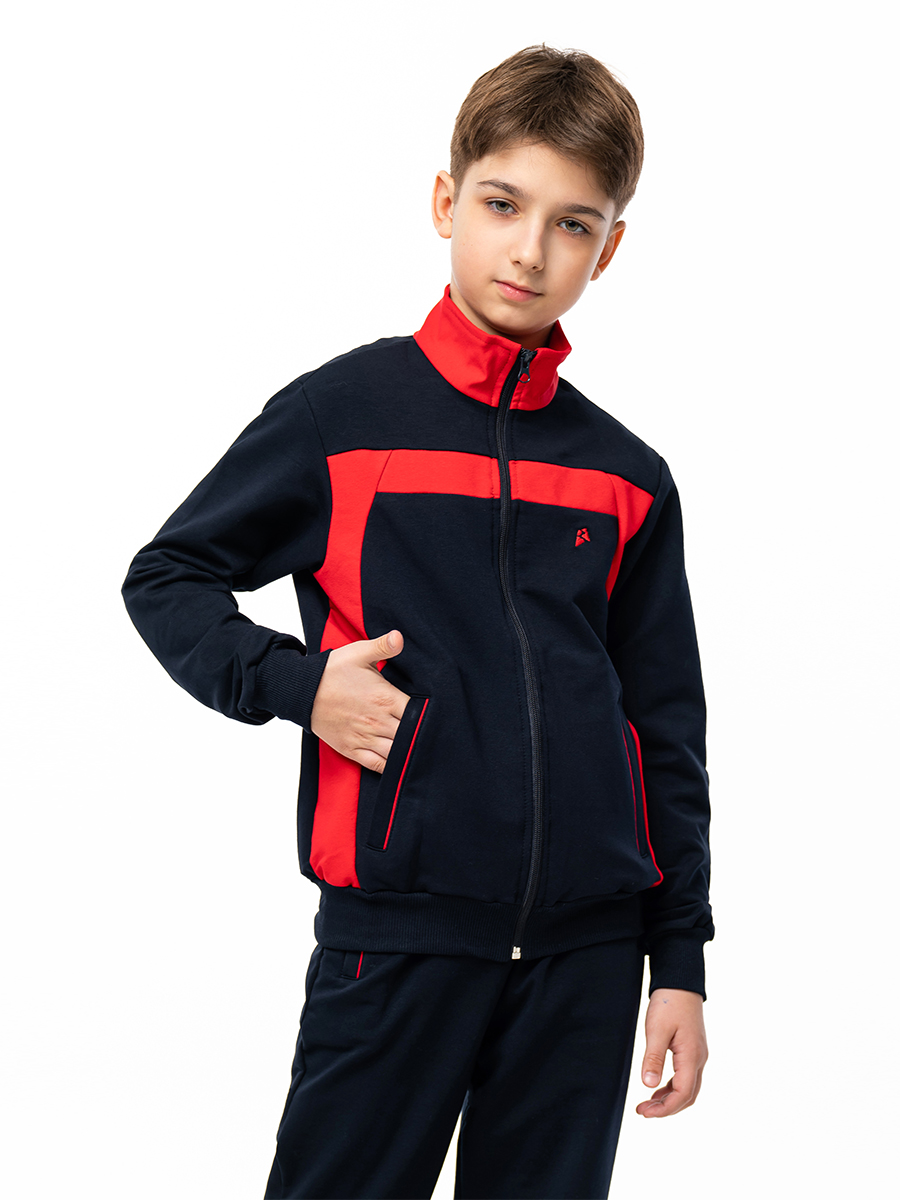 Спортивный костюм RODOS М-187/1/синий_красный - фото 5