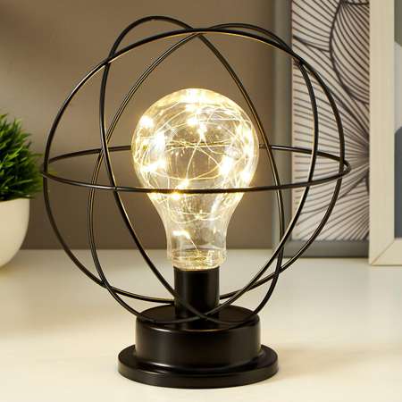 Ночник RISALUX LED черный