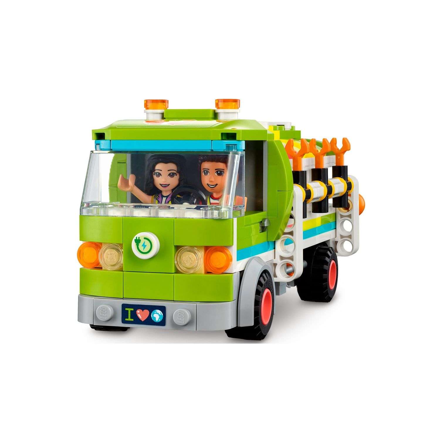 Конструктор LEGO Friends Recycling Truck блочный - фото 3