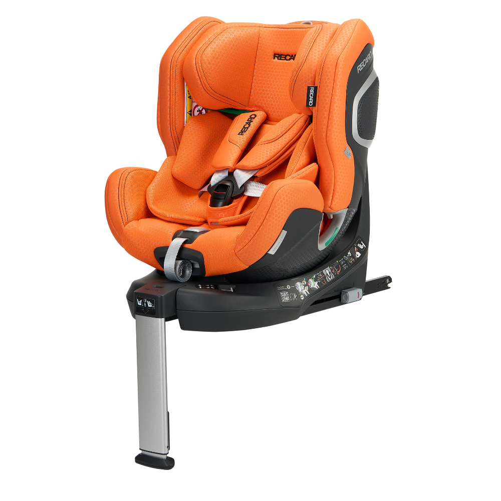 Автокресло Recaro Xenon 1 KID Isofix 0+/1/2 (0-25 кг) оранжевый - фото 7