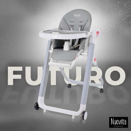 Стульчик для кормления Nuovita Futuro Bianco Grigio классический