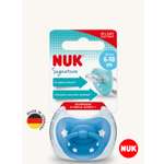 Пустышка Nuk силикон ортодонтическая от 6 мес. 1 шт.