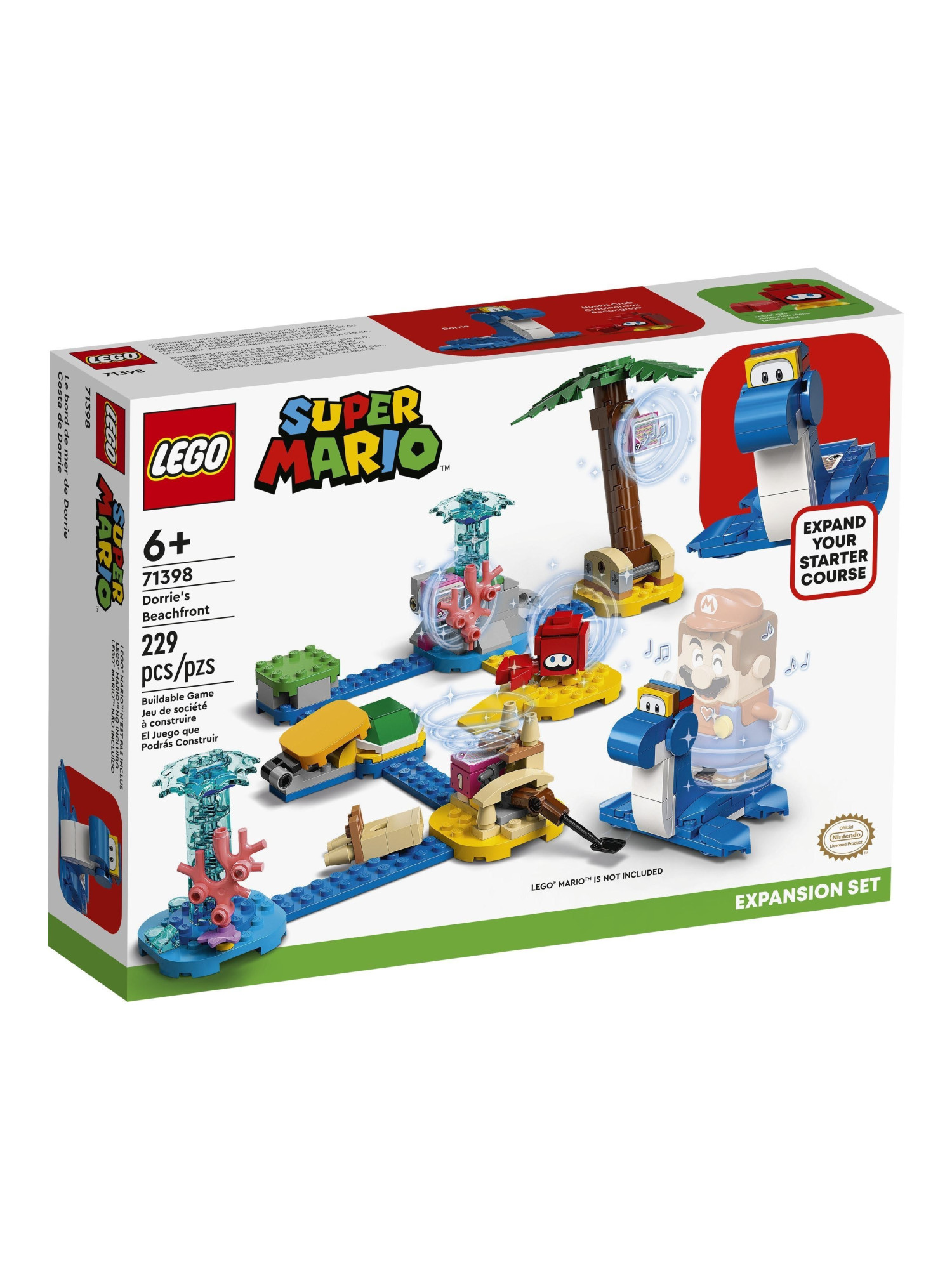 Конструктор LEGO Super Mario Берег Дорри 229 дет. - фото 1