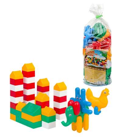 Конструктор Colorplast Зоо Блок сборная игровая модель
