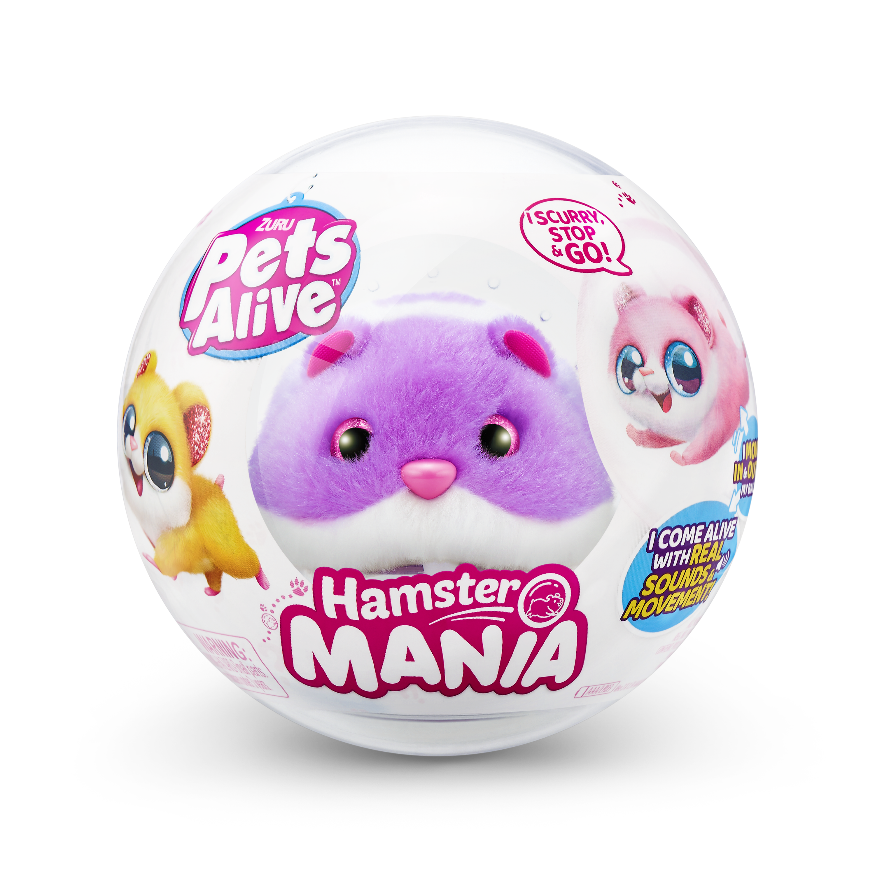 Мягкая игрушка Zuru Hamstermania - фото 2
