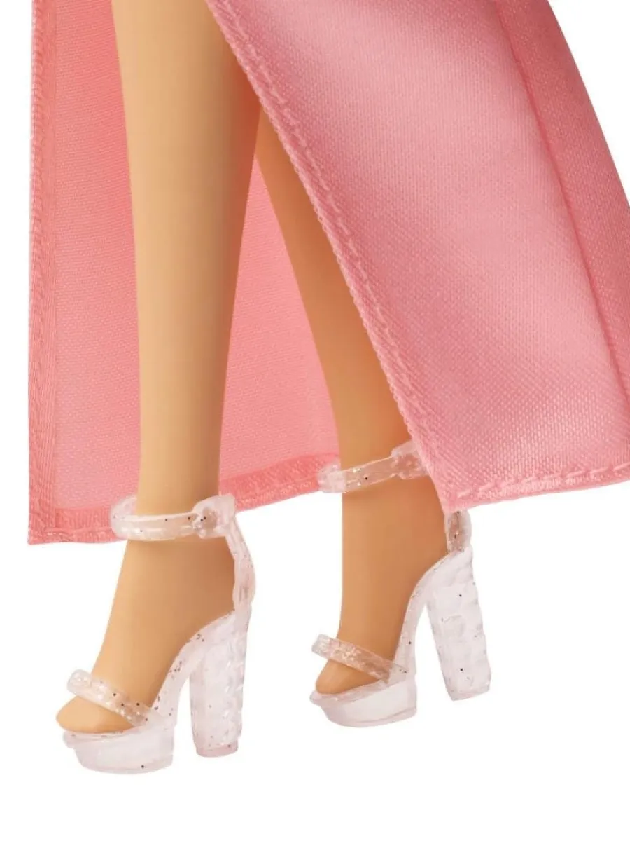 Кукла модельная Barbie Barbiestyle в розовом платье высота 29 см JHD25 - фото 6