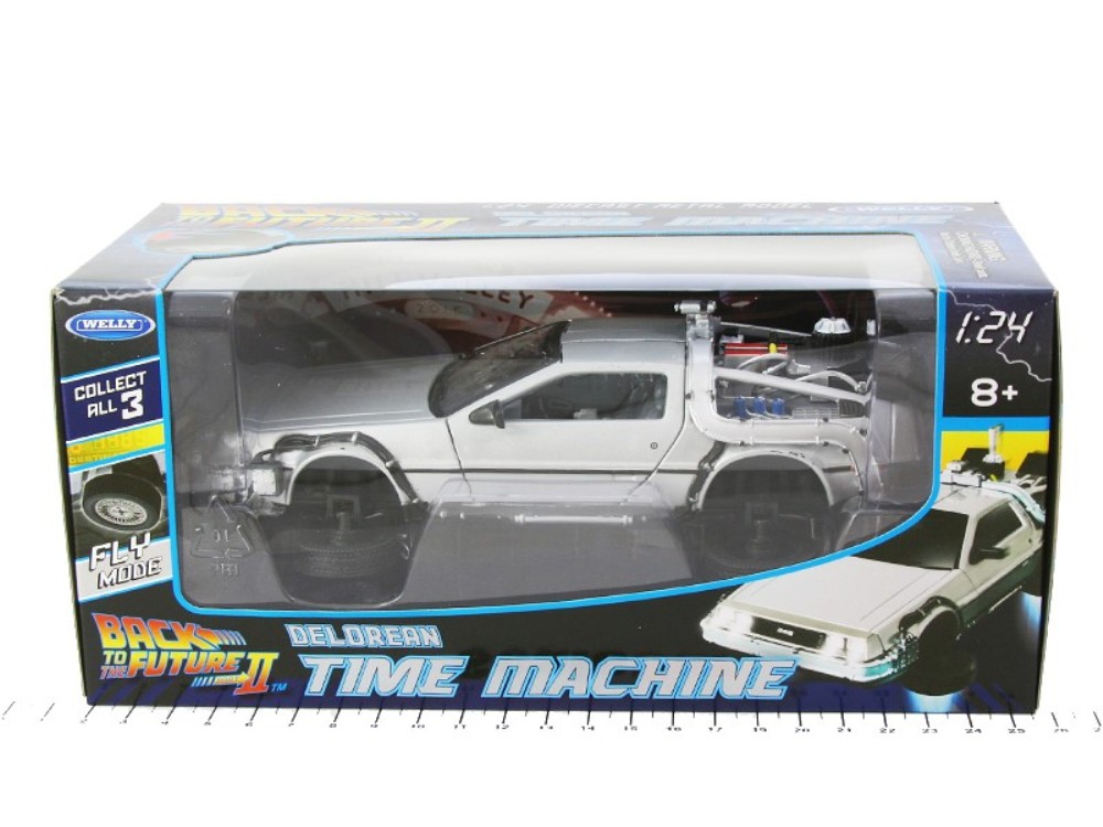 Автомобиль Welly DeLorean 1:24 22441FV-GW - фото 2