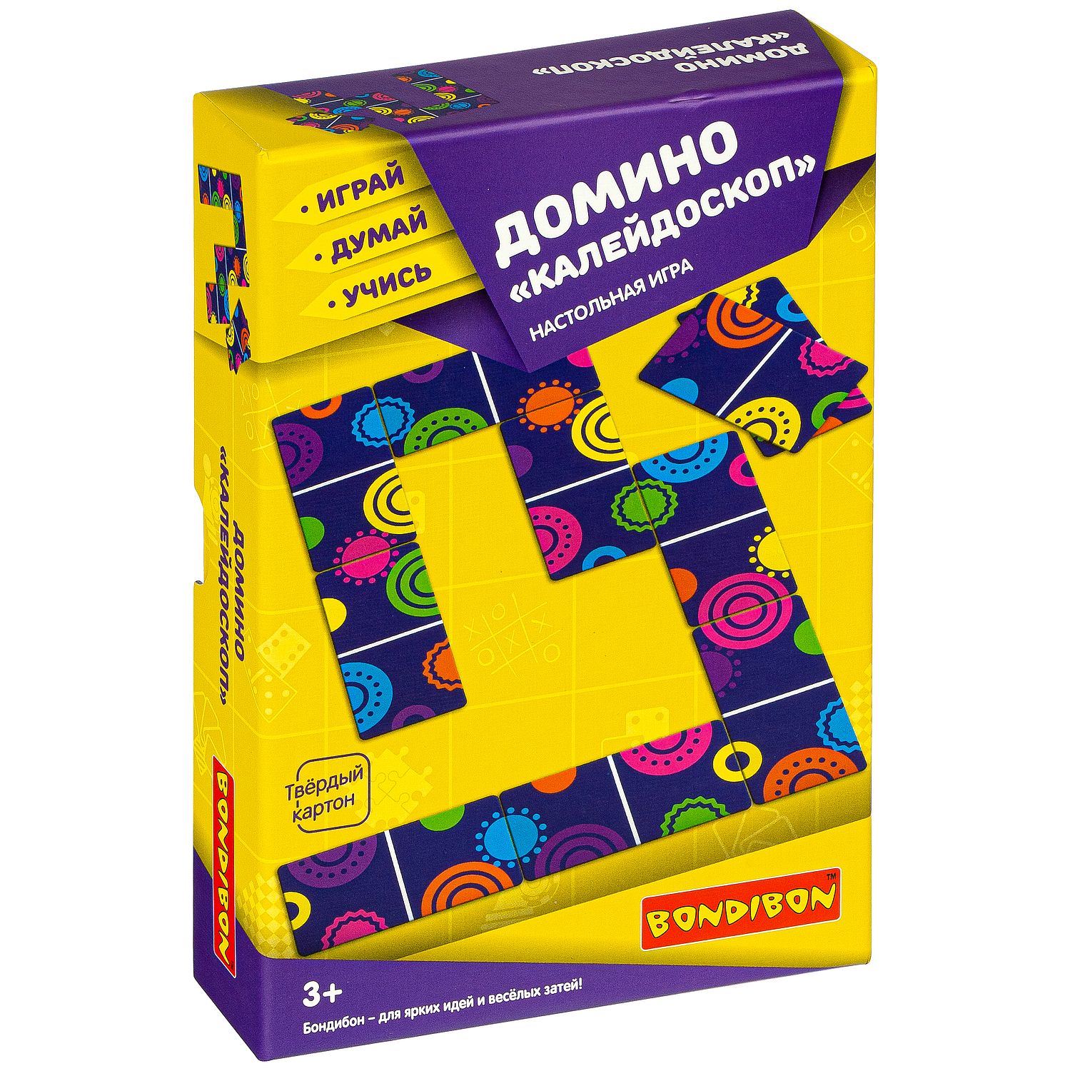 Настольная игра Bondibon нейро домино Калейдоскоп - фото 1