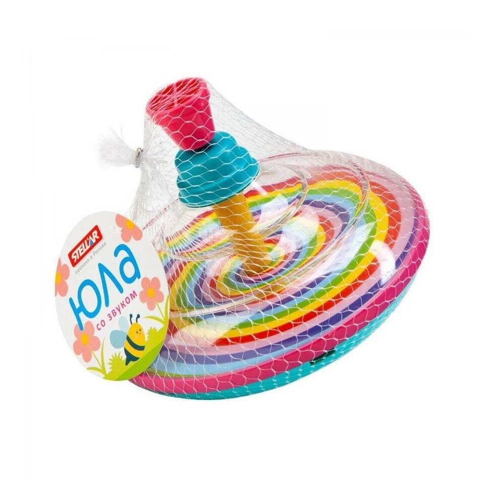 Игрушка Стеллар юла Малая прозрачная - фото 3