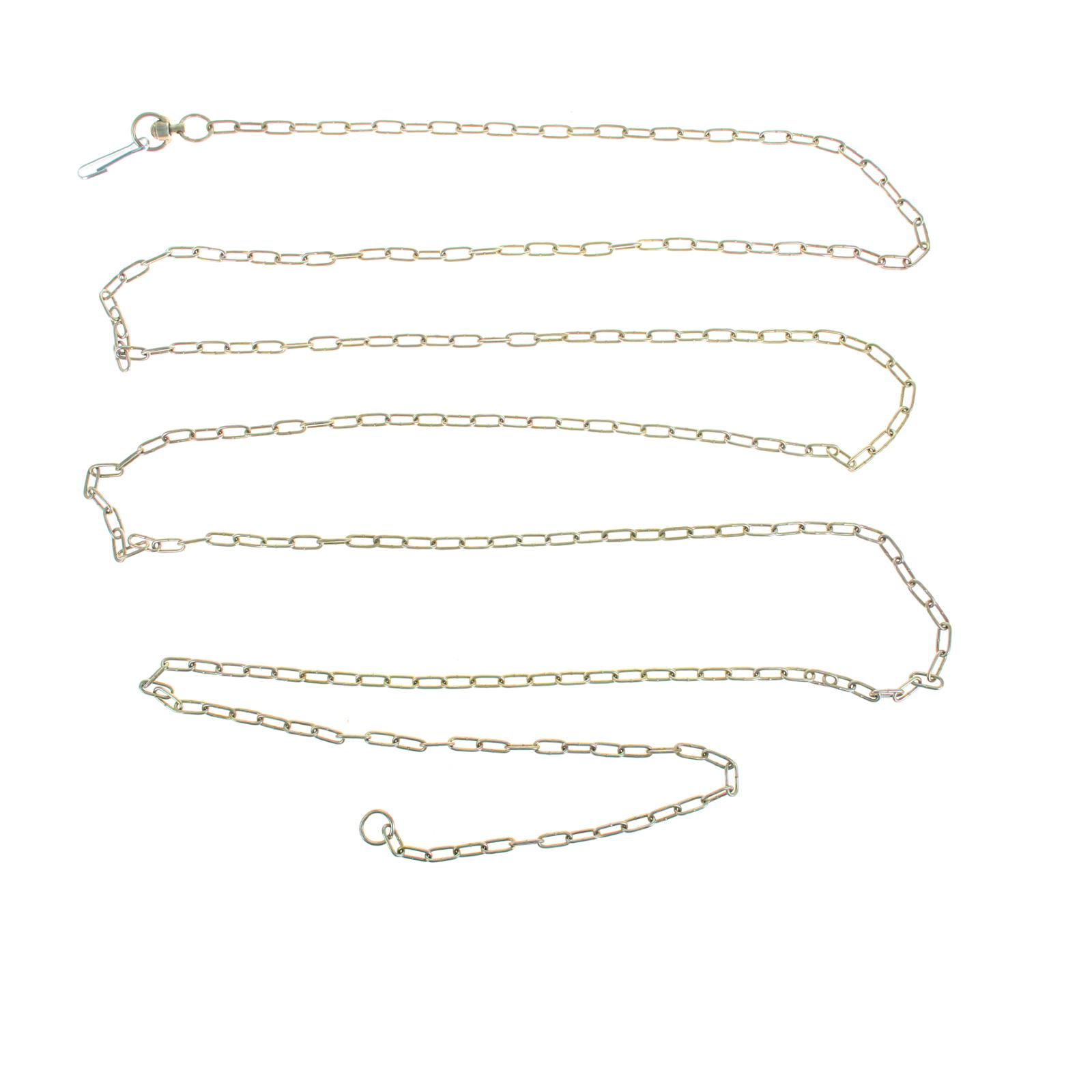 Цепь Пижон для привязи собак 5 м калибр 3х21 мм желтая - фото 1