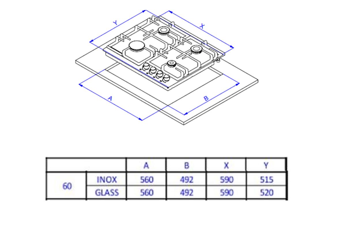 Варочная панель WEISSGAUFF HGG 641 BGL - фото 5